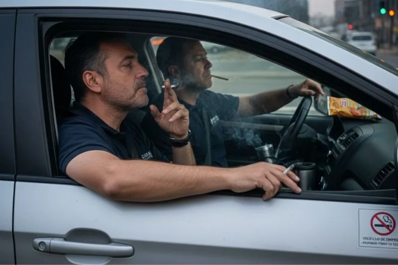 nueva ley del tabaco prohibicion fumar vehiculos menores empresa - Nueva Ley del Tabaco: dónde no se podrá fumar y sanciones para ciudadanos y negocios Nueva Ley del Tabaco: prohibición de fumar en vehículos con menores y en vehículos de empresa.