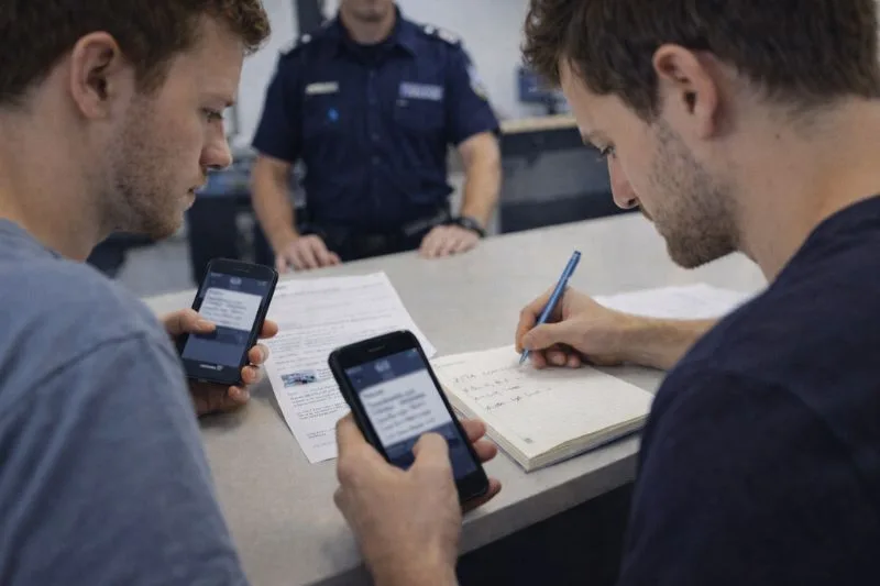 que hacer si ya has pagado entradas falsas pruebas denuncia - Entradas falsas: el fraude que te deja fuera y cómo reaccionar si ya pagaste Personas organizando pruebas y cronología para denunciar entradas falsas